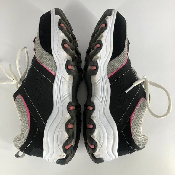 CHAMPION Black Pink White Running Athletic Shoes Sneakers Sz 9W - Picture 4 of 14